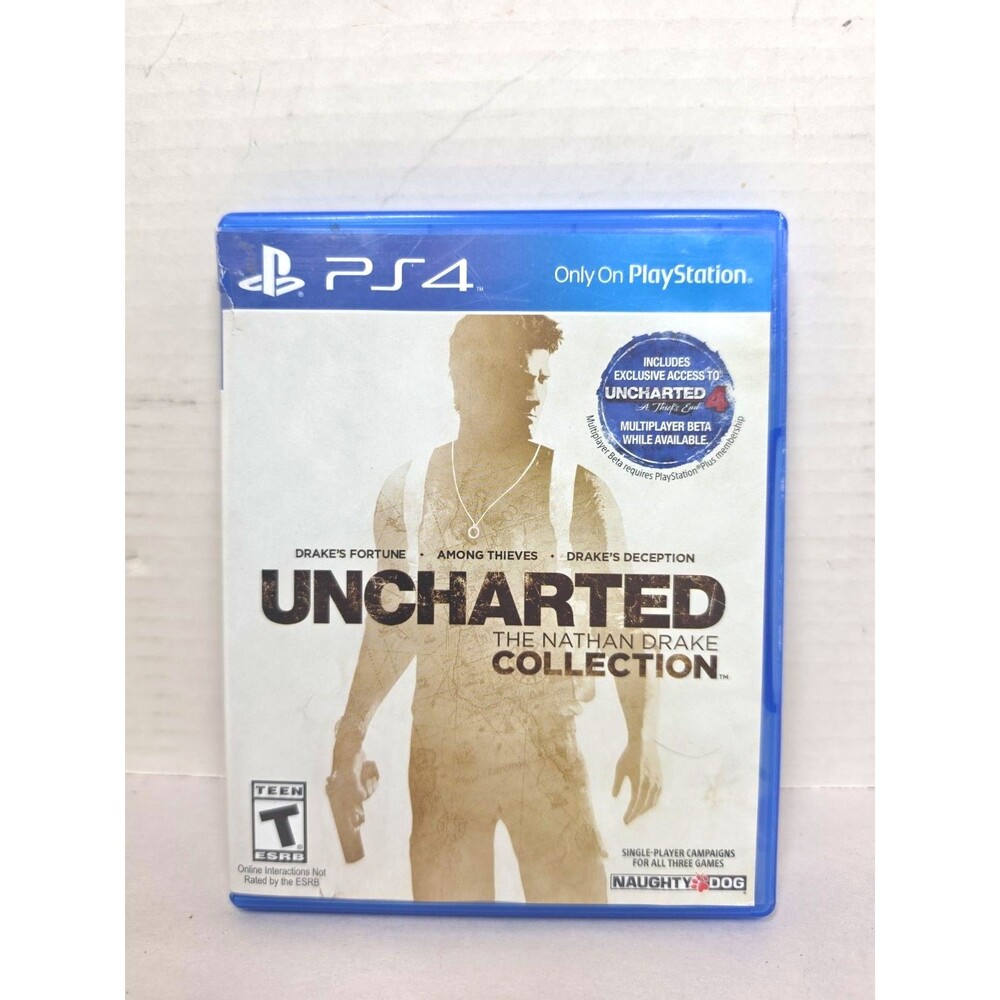 Uncharted Collection - Sony PlayStation 4 No Manual